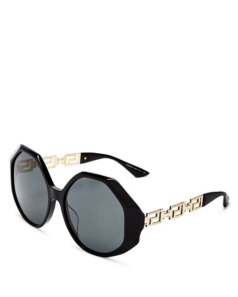 versace geometric sunglasses